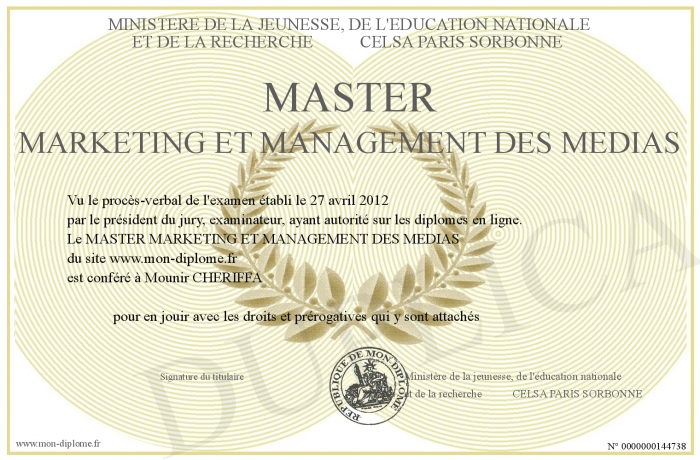 diplome universitaire celsa